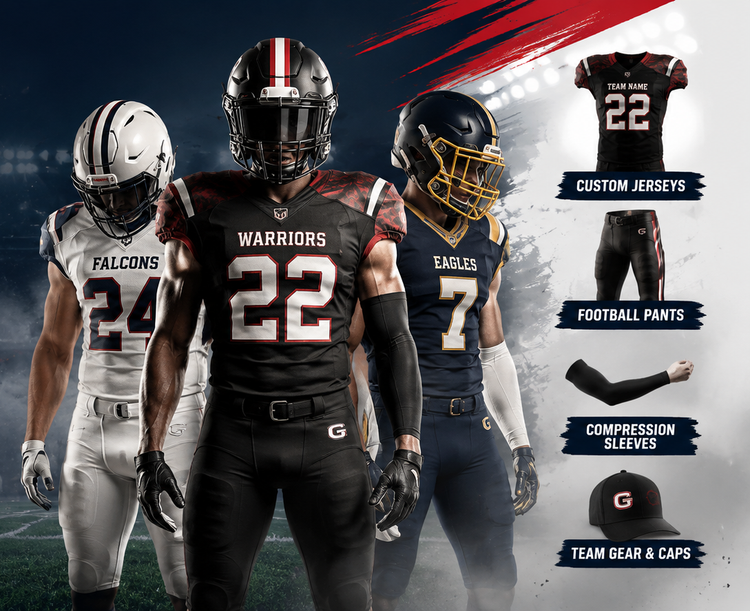 Custom American Football Jerseys