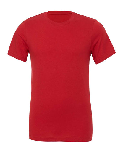 Custom Printed Fine Cotton Jersey Tshirt (Bella Canvas 3001)