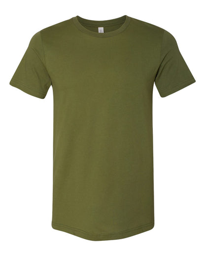 Custom Printed Fine Cotton Jersey Tshirt (Bella Canvas 3001)