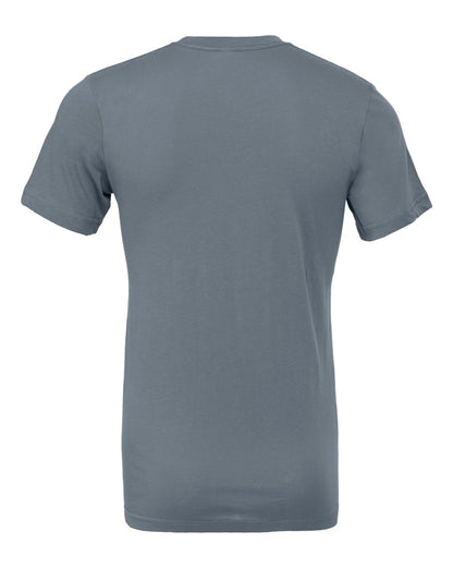 Custom Printed Fine Cotton Jersey Tshirt (Bella Canvas 3001)