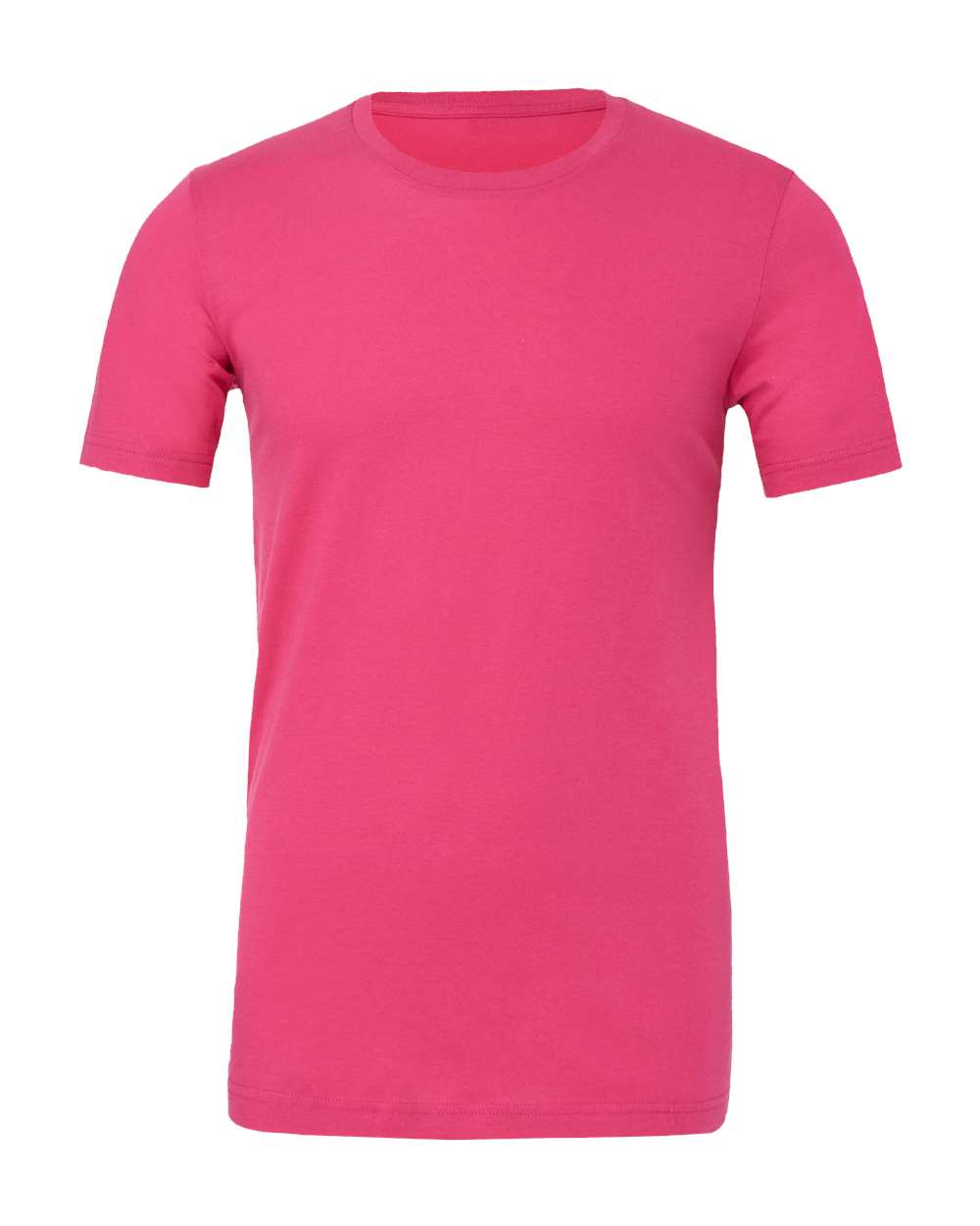 Custom Printed Fine Cotton Jersey Tshirt (Bella Canvas 3001)