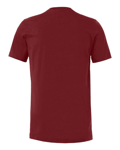 Custom Printed Fine Cotton Jersey Tshirt (Bella Canvas 3001)