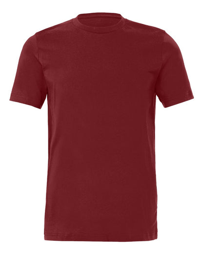 Custom Printed Fine Cotton Jersey Tshirt (Bella Canvas 3001)