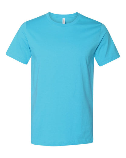 Custom Printed Fine Cotton Jersey Tshirt (Bella Canvas 3001)