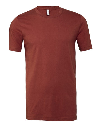 Custom Printed Fine Cotton Jersey Tshirt (Bella Canvas 3001)
