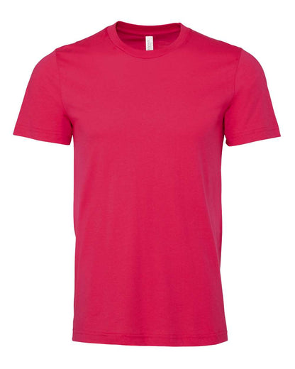 Custom Printed Fine Cotton Jersey Tshirt (Bella Canvas 3001)