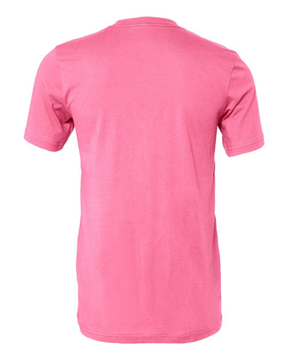 Custom Printed Fine Cotton Jersey Tshirt (Bella Canvas 3001)