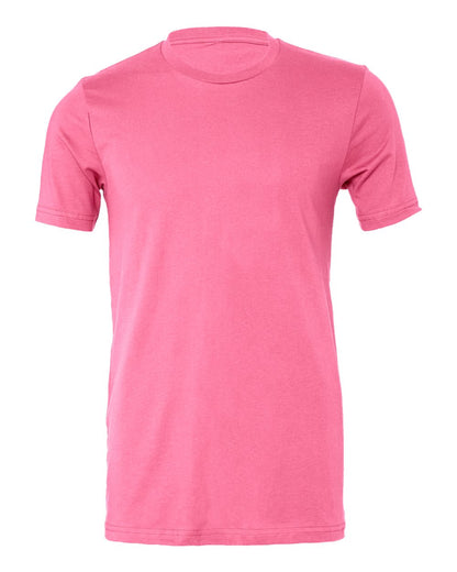 Custom Printed Fine Cotton Jersey Tshirt (Bella Canvas 3001)