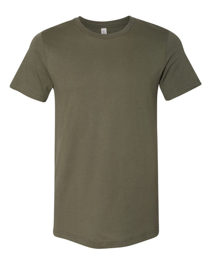 Custom Printed Fine Cotton Jersey Tshirt (Bella Canvas 3001)