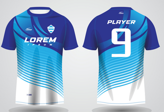 Custom Printed Sports Tshirt Full Sublimation Jersey top design 05