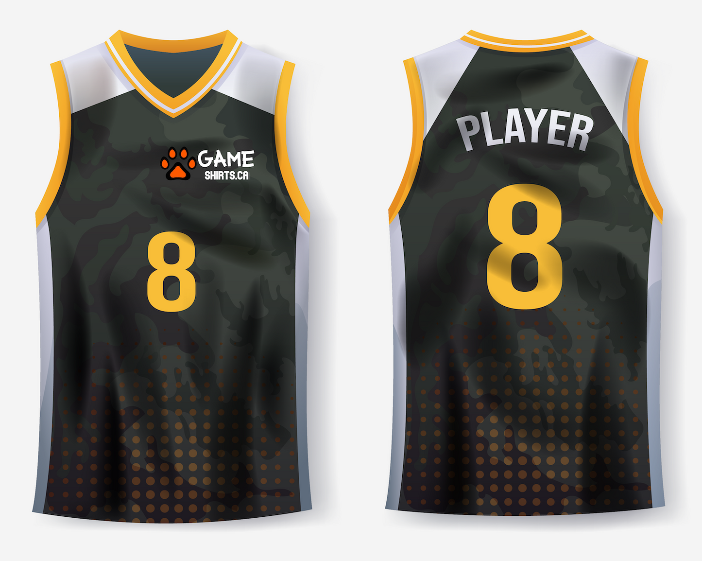 Custom Sublimated Sleeveless Jersey (All over print Sleeveless shirt)