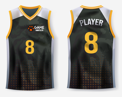 Custom Sublimated Sleeveless Jersey (All over print Sleeveless shirt)