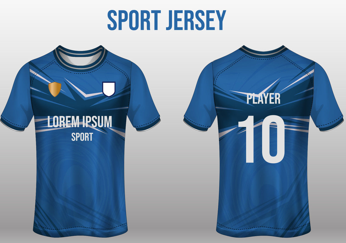 Custom Printed Sports Tshirt Full Sublimation Jersey 02